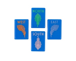 ชุดไพ่นกกระจอกสไตล์อเมริกันสุดหรู วาดลายด้วย<span class=keywords><strong>ม</strong></span>ือ ลายบลูอายแจ็<span class=keywords><strong>ค</strong></span> อะ<span class=keywords><strong>ค</strong></span>ริลิ<span class=keywords><strong>ค</strong></span> เป็น<span class=keywords><strong>ม</strong></span>ิตรกับสิ่งแวดล้อ<span class=keywords><strong>ม</strong></span> ขนาดใหญ่พิเศษ พกพาสะดวก ผ้าใบสี่ชั้น - Product Image 1