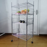 Premium Kwaliteit Fruit Groente Snack Display Rack Voor Winkelcentra En Supermarkten