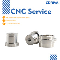 Cdriva - Piezas de Mecanizado CNC Personalizadas de Acero Inoxidable 304 316, Servicios de Mecanizado CNC, Piezas de Torneado CNC OEM