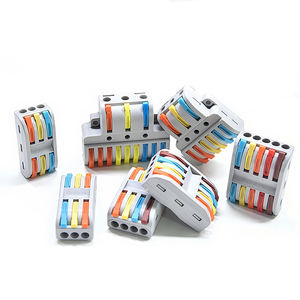Konektor Kabel Listrik Cepat 5 Jalur Universal Kompak, Blok Terminal Push-in, Blok Terminal Cepat Plug-in - Product Image 2