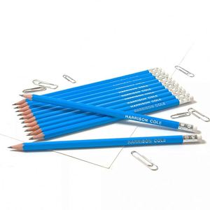 Customized Logo Printing Wooden Hexagon HB Pencils Small Custom <b>Mini</b> Pencils OEM Promotional Gift Wooden Wood Loose Black 30 <b>Pcs</b> - Product Image 4