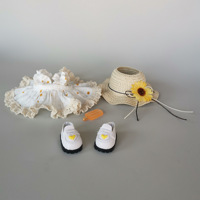 Nouveau Vêtements de poupée Robe florale pour poupée de 17cm Vêtements et accessoires pour labubu
