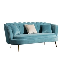 Canapé sectionnel en tissu, mobilier de salon moderne américain, ensemble de canapés 3 places, Design canapé tufté en velours