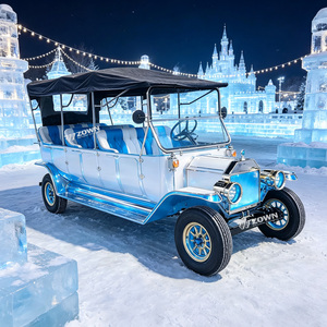Atractivo Vehículo Eléctrico Vintage para Turismo, Buggy Acabado para Transporte de Visitantes en Zonas Turísticas - Product Image 1