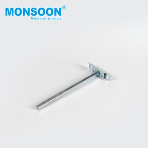 Supporto per ripiano <span class=keywords><strong>in</strong></span> <span class=keywords><strong>legno</strong></span> con supporto a fessura singola staffa per <span class=keywords><strong>mensola</strong></span> mobile galleggiante <span class=keywords><strong>in</strong></span> metallo - Product Image 2
