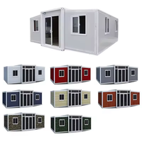 Maison mobile préfabriquée en acier léger au design moderne, maison modulaire, chambre ou hôtel, villa moderne