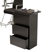 Nouvelle armoire de rangement multi-niveaux en acier inoxydable pour salons de coiffure, mobilier de coupe de cheveux pour salons de barbier
