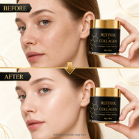 Crème anti-âge jour et nuit au collagène, raffermissante, naturelle et biologique, pour le soin de la peau du visage, marque privée OEM