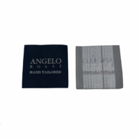 Fabricant d'accessoires de vêtements Étiquettes de ruban de vêtements Étiquettes de vêtements tissées sur mesure avec étiquettes de logo de marque