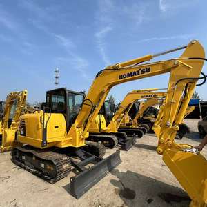 Precio competitivo usado Komatsu PC55 Excavadora hidráulica sobre orugas PC35 PC130/200/300/450 con bajo consumo - Product Image 6