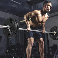 Plaques de pare-chocs en acier durables pour la musculation et l'entraînement.