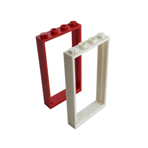 Cadres de <span class=keywords><strong>porte</strong></span> en plastique No.60596, pièces, accessoires, blocs de construction, assemblage en vrac, jouets DIY - Product Image 1