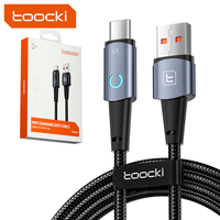 Cable de Carga USB a Tipo C Toocki 6A, Compatible con Teléfonos Android