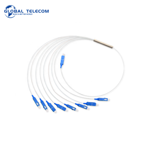 Connecteur mini-tube vert 1x16 PLC SC APC et connecteur SC UPC monomode pour boîtier NAP, coupleur PLC 1x16 - Product Image 4