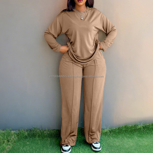 Ensembles de survêtements de sport 2 pièces personnalisés de haute qualité pour femmes, collection automne 2026 - Product Image 5