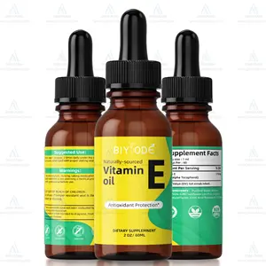 OEM ODM Manufacturer Custom Private Label Multi Vitamin Healthcare Supplement Wholesale Vitamin E And Zinc Vitamin Liquid Drop