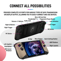 Console de jeu portable MSI Claw 8 EX AI+ 2026, version chinoise, Intel G3 Extreme, 32 Go de mémoire LPDDR5, SSD de 1 To, écran 8 pouces 120 Hz, Wi-Fi 7