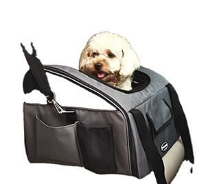 Asiento de Seguridad para Mascotas de Alta Calidad, Bolsa de Viaje Interactiva para Perros y Gatos con Cama Extraíble - Product Image 2