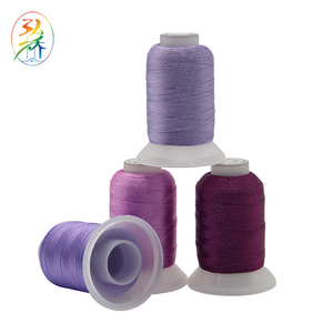 Высококачественные нитки для вышивания и шитья Hongqiao 120D/2 Tex 27 Tkt 110, окрашенные в массе, с покрытием, для обуви, сумок, одежды - Product Image 4