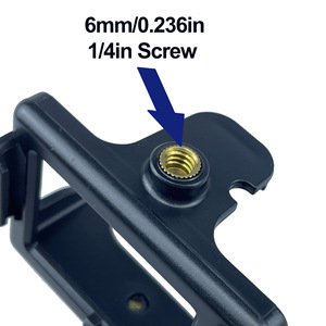 ตัวยึดกล้องแอคชั่นทำจากพลาสติกที่เข้ากันได้อย่างแน่นหนากับ SJ5000 H9RSJ4000 M20 สำหรับการถ่ายภาพกีฬากลางแจ้ง - Product Image 2