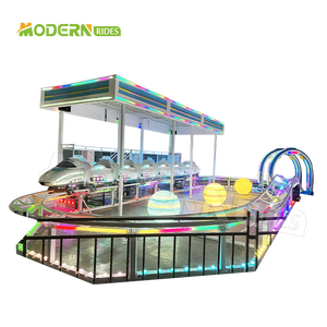 Équipement de parc d'attractions pour enfants : Montagnes russes à grande vitesse, train sur rail pour enfants, manèges Paradise à grande vitesse à vendre - Product Image 2