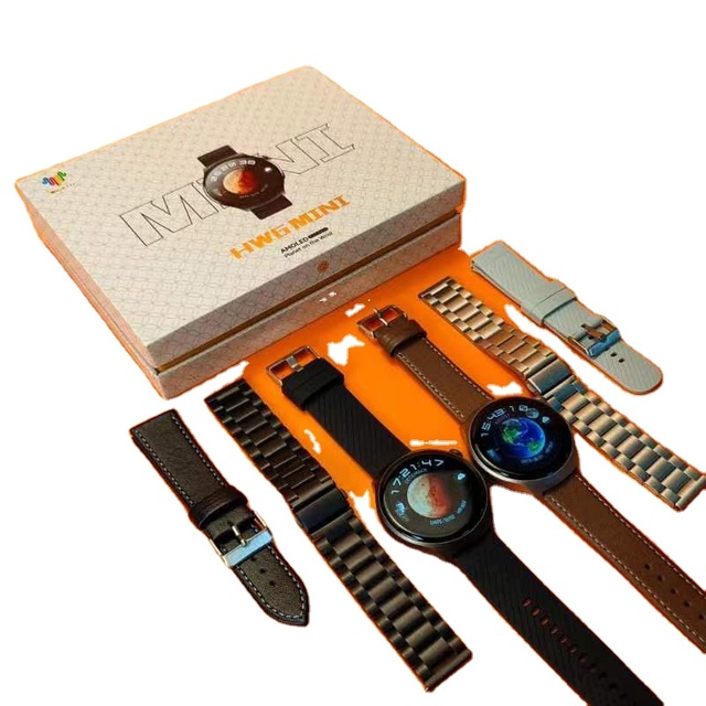 Amoled Screen HW6 Mini Smart Watch 1.52" Dial Call 3 Straps Relojes Inteligentes NFC Voice Assistant Chatgpt Hw6mini Smartwatch