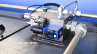 Prensa Plegadora Hidráulica CNC de 400T con Software de Programación Offline, Dobladora Industrial de Chapa Metálica para Producción de Alto Volumen