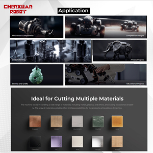 Machine-outil <span class=keywords><strong>CNC</strong></span> |   <span class=keywords><strong>Robot</strong></span> industriel de bureau à <span class=keywords><strong>5</strong></span> axes |   Broche de haute précision, changement d'outil automatique, traitement multifonctionnel - Product Image 5