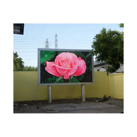 Büyük ekran ticari elektronik reklam Led duvar görüntüler panel ekran led p5 açık ekran benzin istasyonu billboard