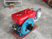 Nouveau 18HP-42HP monocylindre 20HP-22HP puissance 15kw refroidi à l'eau 4 temps Diesel moteur marin bateaux machines pompe à roulement