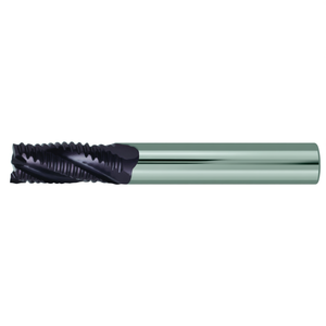 Fraise à queue HSS-Co TA1419 avec revêtement TiAlN, hélice de 30 degrés, 4 cannelures pour le dégrossissage, avec queue Weldon - Product Image 2