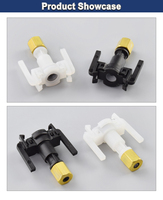 Conector Adaptador de Amortiguador de Tinta de Alta Calidad para Cabezales de Impresión MIMAKI JV33 JV5 DX5 DX7 I3200 4720 5113 XP600 TX800