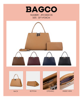 Tas Tangan Bermerek BAGCO Grosir Tas Wanita dan Dompet Sac Pour Femme Tas Kulit PU untuk Wanita