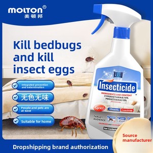 Spray Repelente de Chinches y <span class=keywords><strong>Pulgas</strong></span> para Camas y Dormitorios; Potente Herramienta para Eliminar Insectos con Aplicación Doméstica - Product Image 2