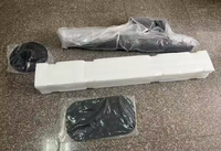 Poêle à granulés de bois pour camping extérieur, foyer, chauffage de patio, réchaud fusée avec kit torche et tube en verre pour la flamme
