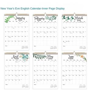Calendario de explosiones británico para <span class=keywords><strong>Amazon</strong></span> 2027 más vendido, 18 meses, edición Vertical Simple, libro en inglés de escritorio - Product Image 4