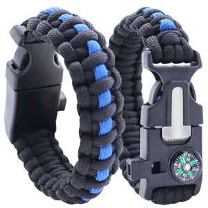 Outdoor Equipment Weaving Handmade Paracord Band Bracelet Rope