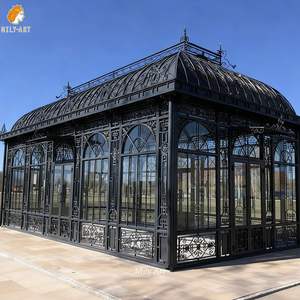 Gazebo <span class=keywords><strong>de</strong></span> Hierro Forjado <span class=keywords><strong>de</strong></span> Estilo Europeo Personalizado MILY, Invernadero <span class=keywords><strong>de</strong></span> Alta Calidad para Decoración <span class=keywords><strong>de</strong></span> Exteriores - Product Image 2