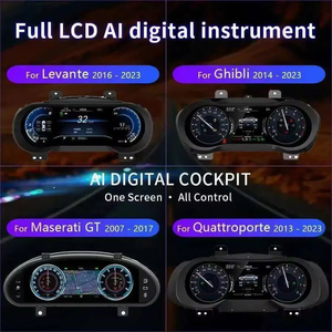ชุดหน้าปัดอัจฉริยะสำหรับรถยนต์มาเซราติ แกรนทูริสโม จีที ปี 2004-2015 จอ LCD แสดงผลความเร็ว อัพเกรดแผนที่ หลายสีสัน จอแสดงผลความละเอียดสูง - Product Image 2
