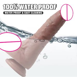 Godes télescopiques en silicone avec gros pénis télécommandé Godemiché souple avec ventouse pour <span class=keywords><strong>pénétration</strong></span> féminine et féminine <span class=keywords><strong>gay</strong></span> - Product Image 2