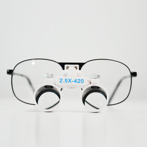 Loupe binoculaire Sle 2,5X avec lentille en verre de 40 mm pour observation biologique, type bandeau - Product Image 2