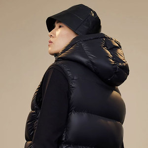 Drop Shipping Gilet d'équitation pour femmes 100% Veste d'équitation en nylon 90% Gilet à capuche <span class=keywords><strong>sans</strong></span> <span class=keywords><strong>manches</strong></span> unisexe en duvet d'oie - Product Image 6