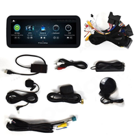 Unité principale de navigation GPS 2 Din 12,3 pouces, écran tactile multimédia Android, CarPlay, autoradio pour Mercedes Benz Classe C GLC 2016~2019