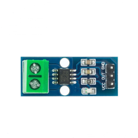 ACS712 ACS724 5A 20A 30A DC5V modul Sensor arus papan Sensor Hall arus rentang 05B