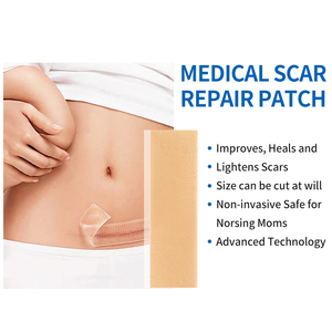 Pansement en silicone médical réutilisable pour le soin des cicatrices d'acné et chirurgicales - Product Image 2
