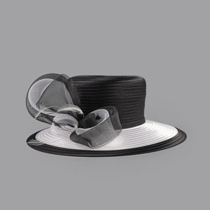 Unique Bowknot <span class=keywords><strong>Chic</strong></span> Party Hat Célébration Formelle Premium Église Chapeau Tissu Personnalisé Kentucky Derby Chapeau pour Femmes Décoration - Product Image 4