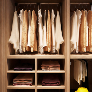 Sistema di Cabina Armadio Personalizzata <span class=keywords><strong>con</strong></span> Scrivania, Armadio <span class=keywords><strong>con</strong></span> Cassetti, Scaffali Aperti, Arredamento Completo per la Casa - Product Image 3