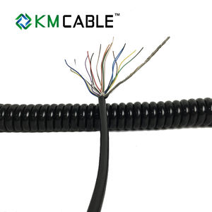 24V MPG volante espiral Cable 12 16 19 21 26 núcleos bobina de resorte Cable retráctil eléctrico - Product Image 2