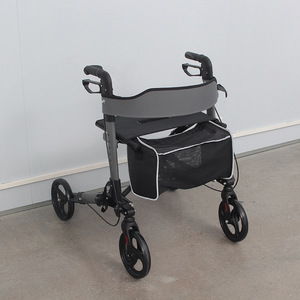 Déambulateur pliable et portable avec panier de rangement pour personnes âgées, aide à la mobilité - Product Image 1