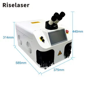 Jewelry Spot Laser Welding Machine 100W Gold Silver Jewelry Repairing Laser Welders Automatic Laser Welding 24K